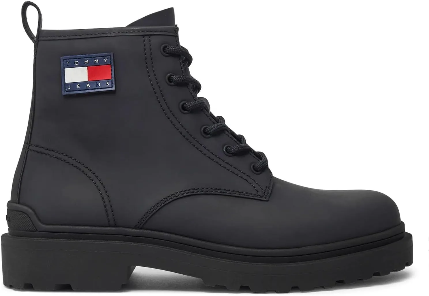 Ботинки Tommy Jeans мужские ботильоны на шнуровке, черный