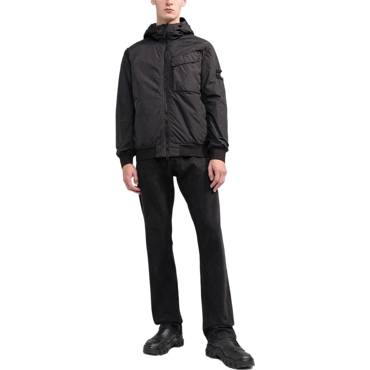 STONE ISLAND Мужская куртка, цвет Black — фото 2