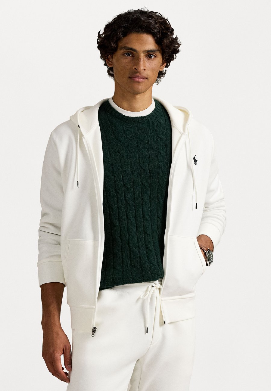 

Толстовка Polo Ralph Lauren DOUBLE-KNIT FULL-ZIP HOODIE, White