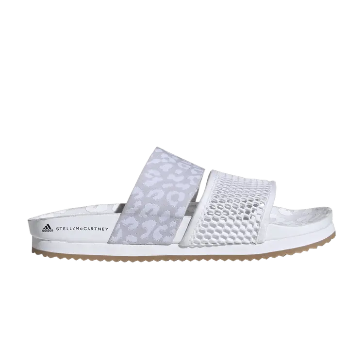 Шлепанцы Stella McCartney x Wmns Stella-Lette Slides 'Leopard Print - White', белый