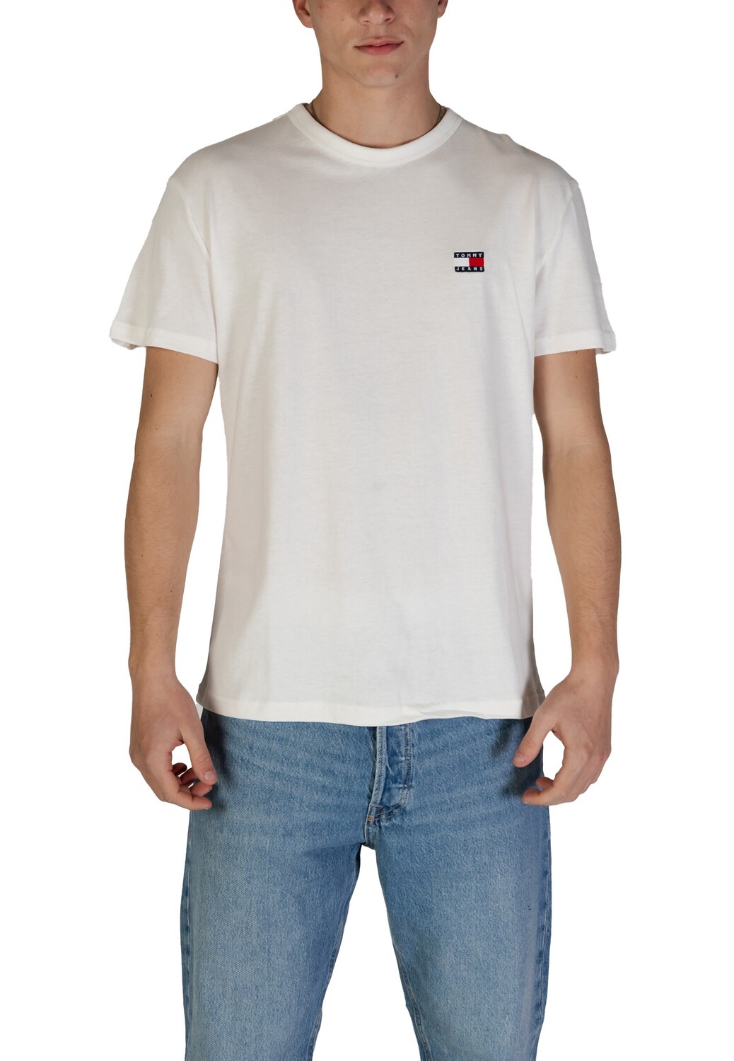 

Футболка мужская Tommy Jeans из органического хлопка, белый