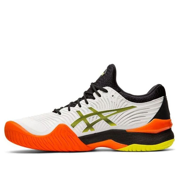

Кроссовки court ff 2 'white yellow orange' Asics, черный