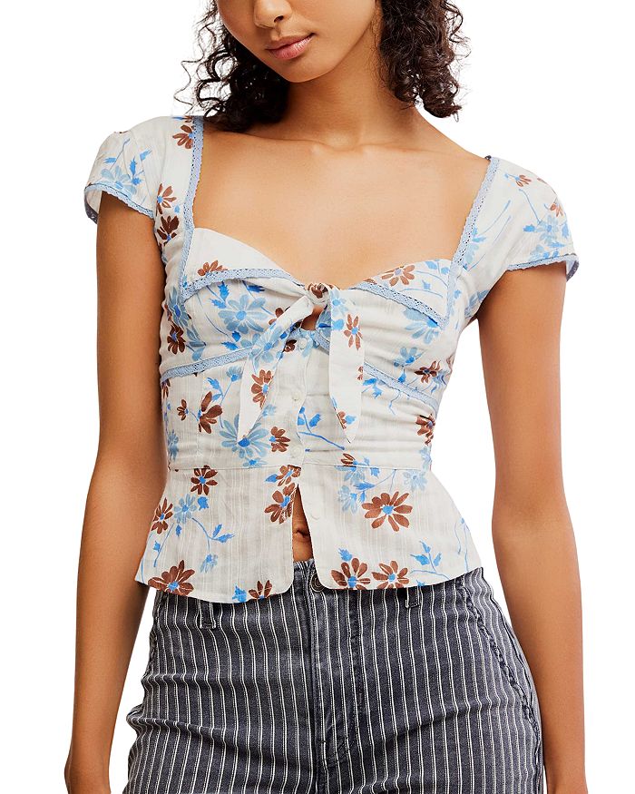 

Блузка «Зови меня, детка» Free People, белый