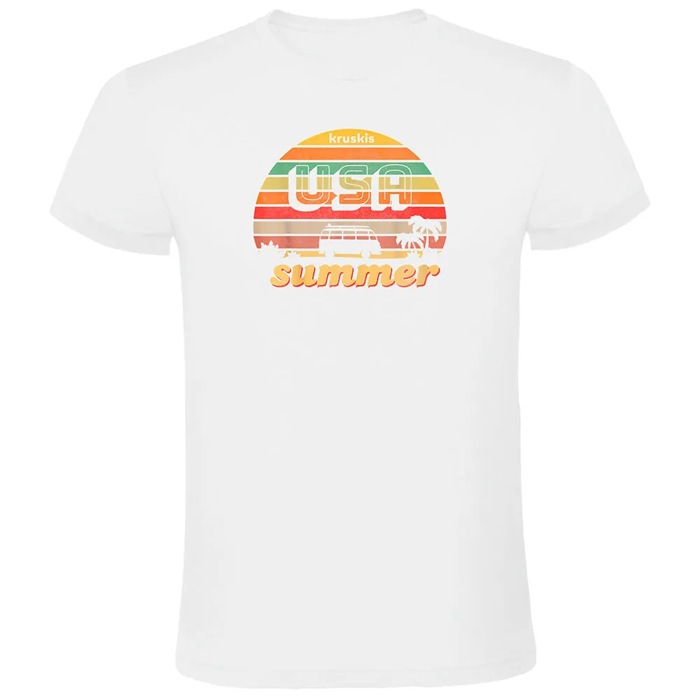 

Футболка с коротким рукавом Kruskis Usa Summer, белый