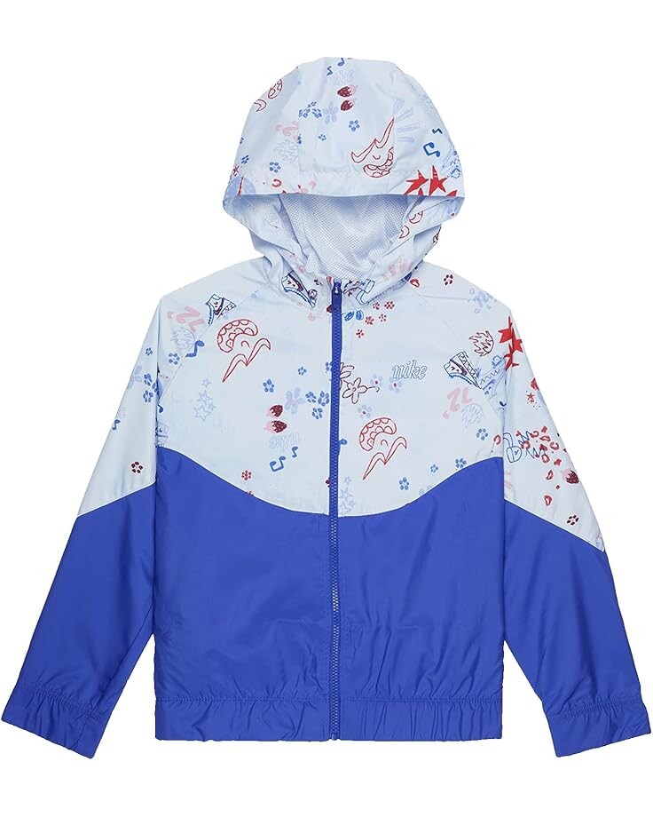 

Куртка Nike Kids NSW Icon Clash Windrunner Jacket, цвет Football Grey/Lapis/Lapis