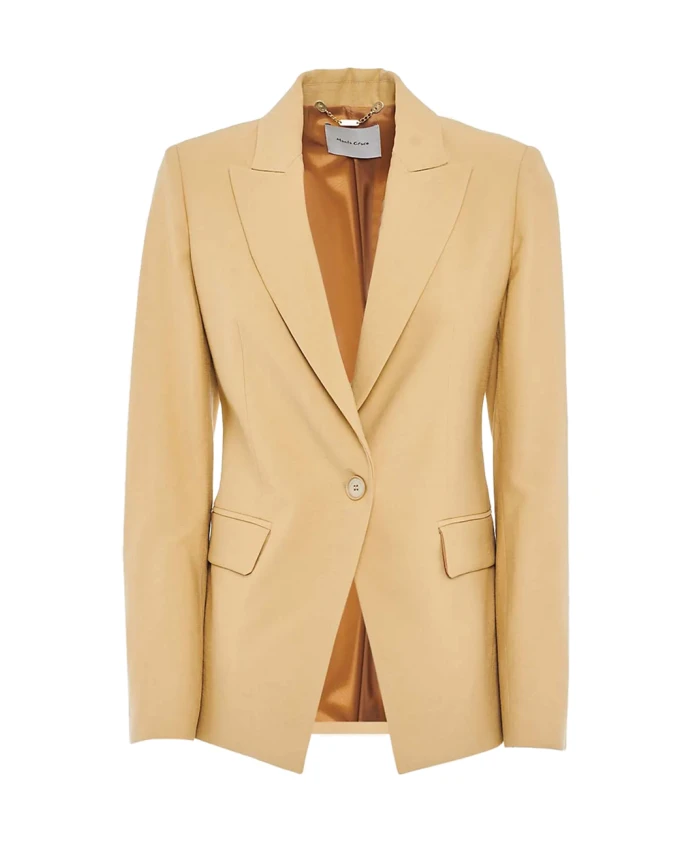 

Бежевая элегантная женская куртка Manila Grace, бежевый