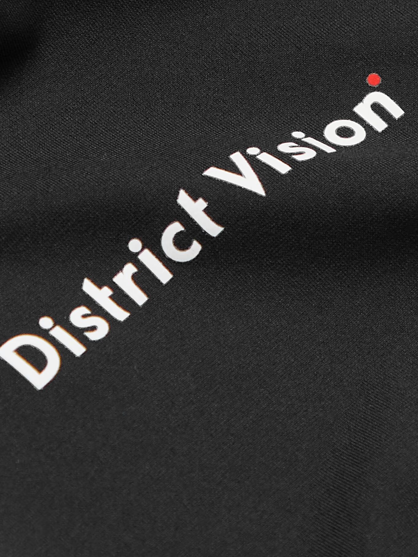 

Футболка из эластичного джерси с перфорацией и логотипом Aloe DISTRICT VISION, черный
