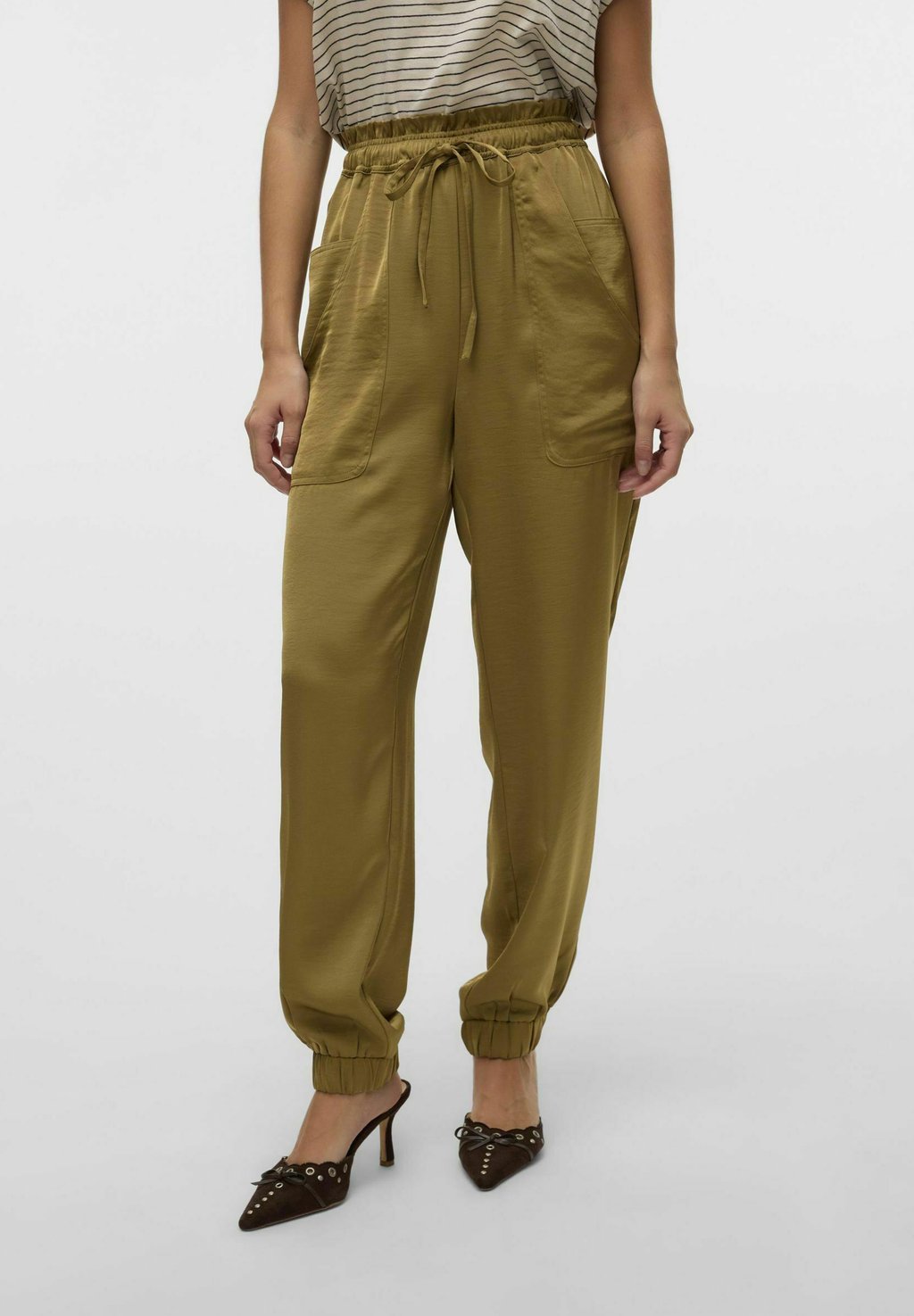 

Брюки VMMARYS DANA BATTLE Vero Moda, зеленый