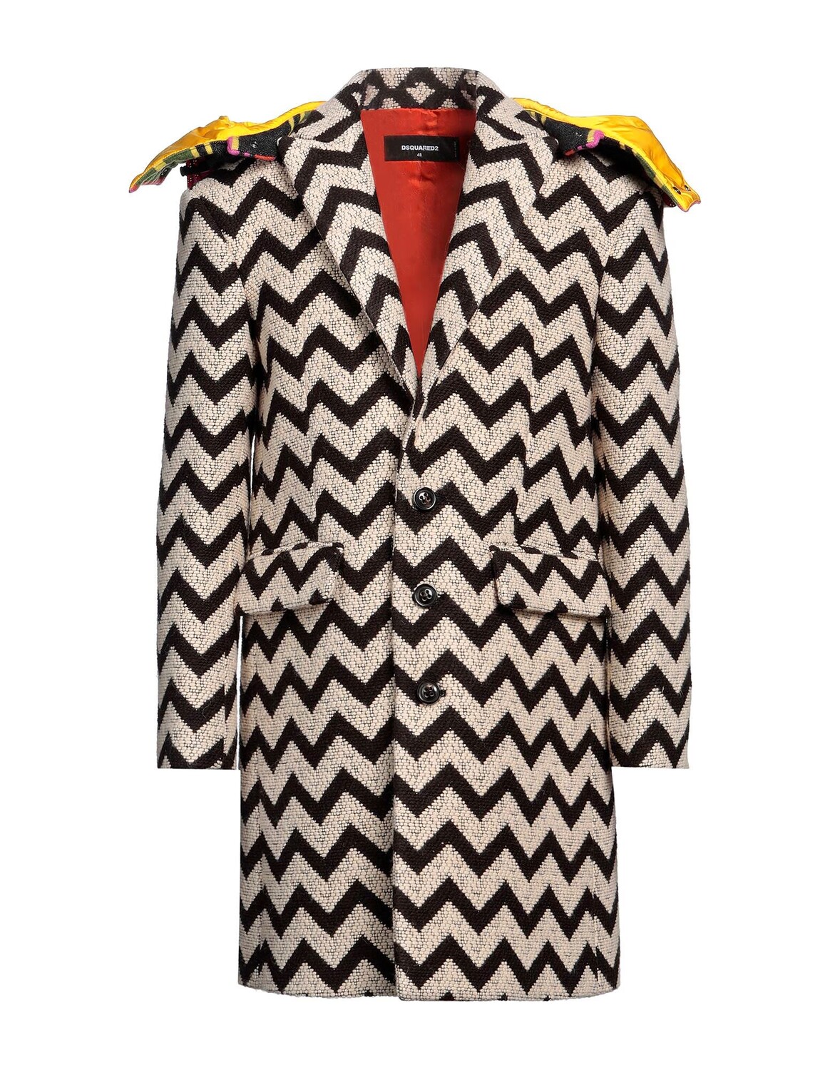 

Пальто Dsquared2, бежевый