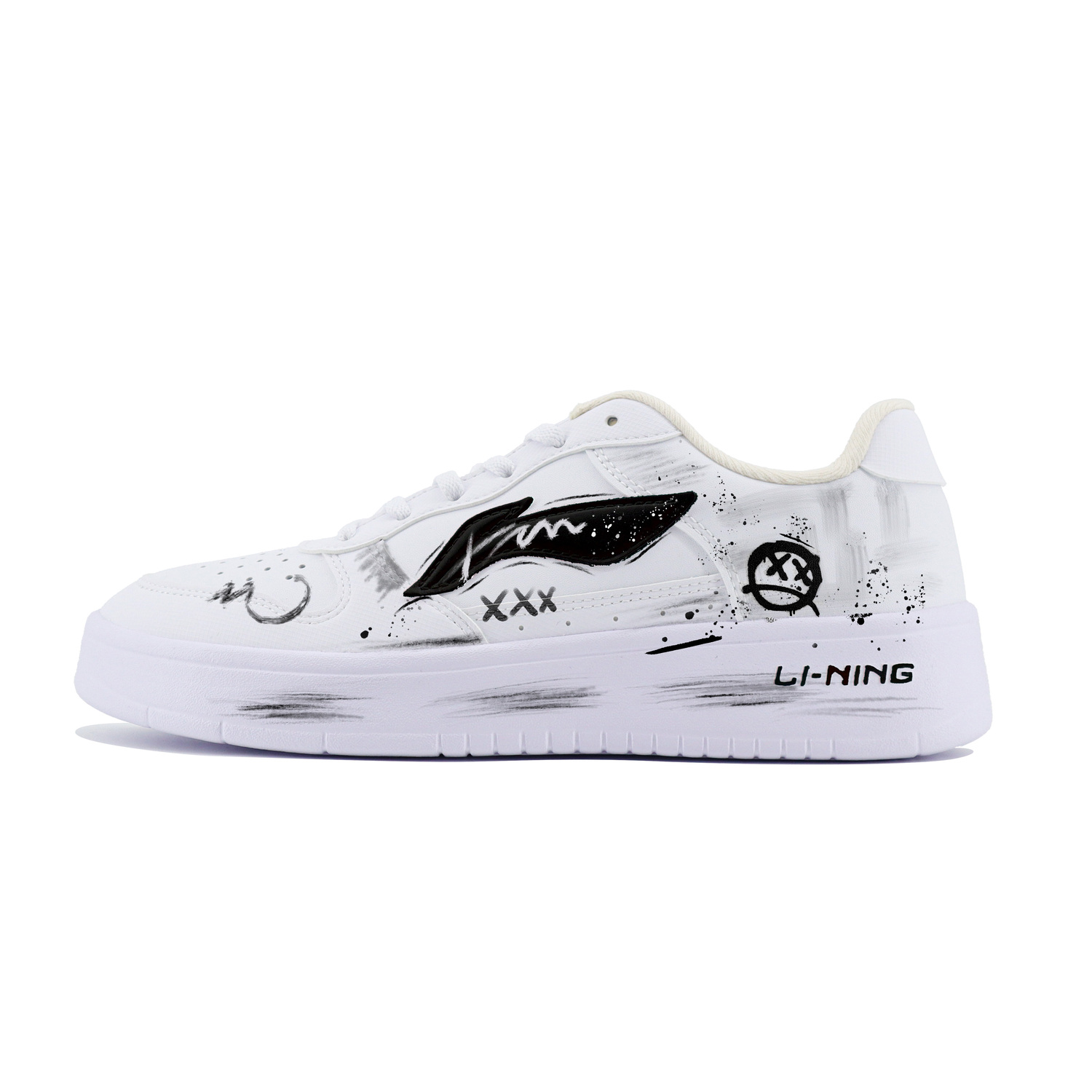 

LINING Непромокаемые лодочные туфли с противоскользящей и устойчивой к истиранию подошвой, мужские, белый черный