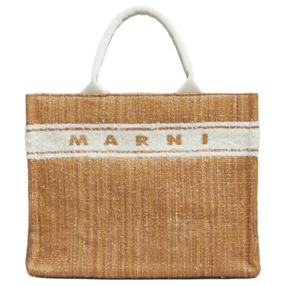 

Сумка-тоут MARNI с детализированным логотипом