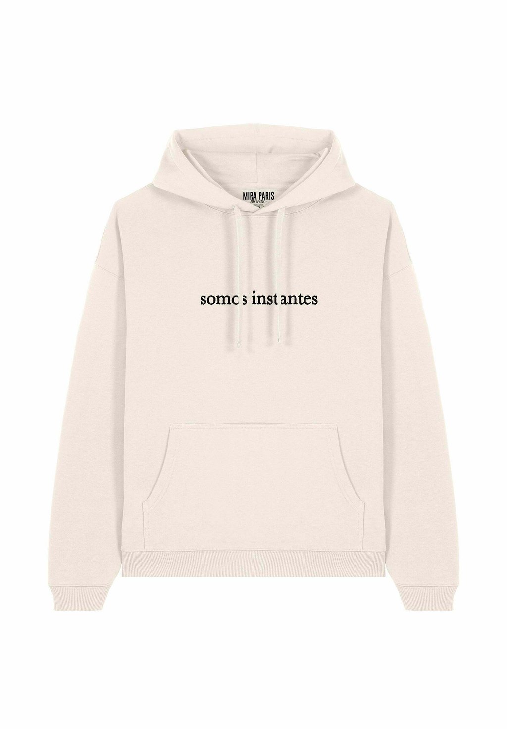 

Толстовка SOMOS INSTANTES EMBROIDERY UNISEX - Hoodie Mira Paris, кремовый