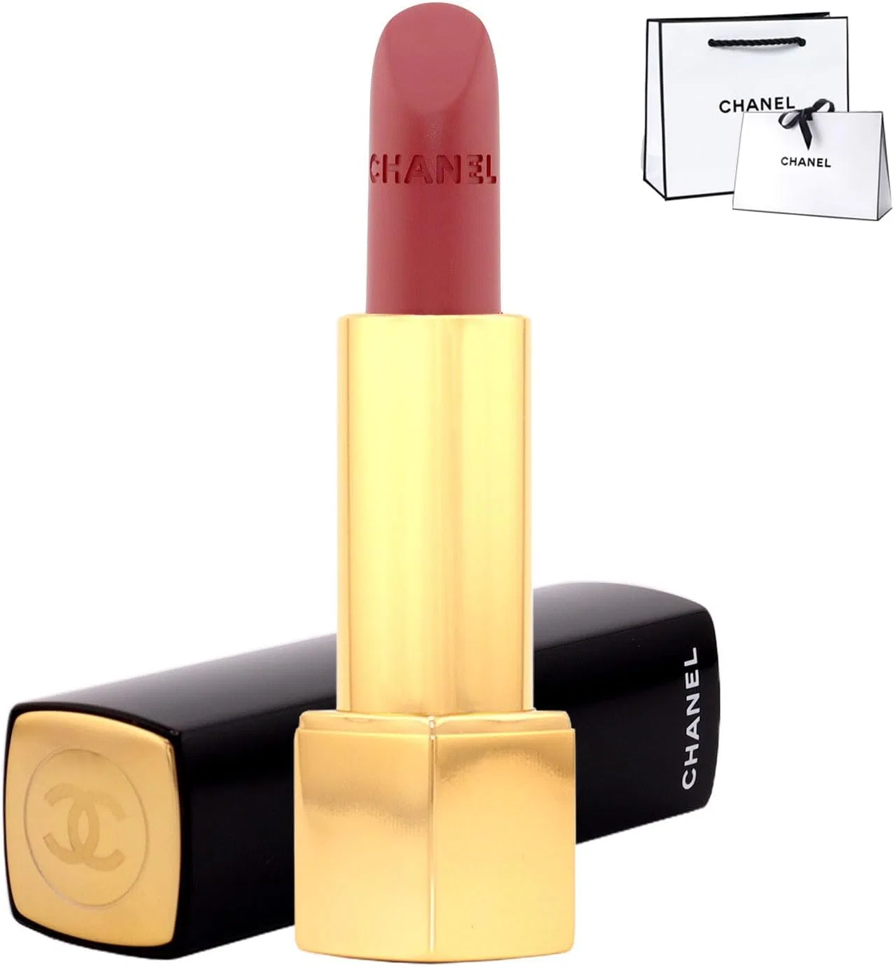 Губная помада матовая Chanel Rouge Allure Velvet, оттенок 63 Essentiel de Chanel, 3.5 г