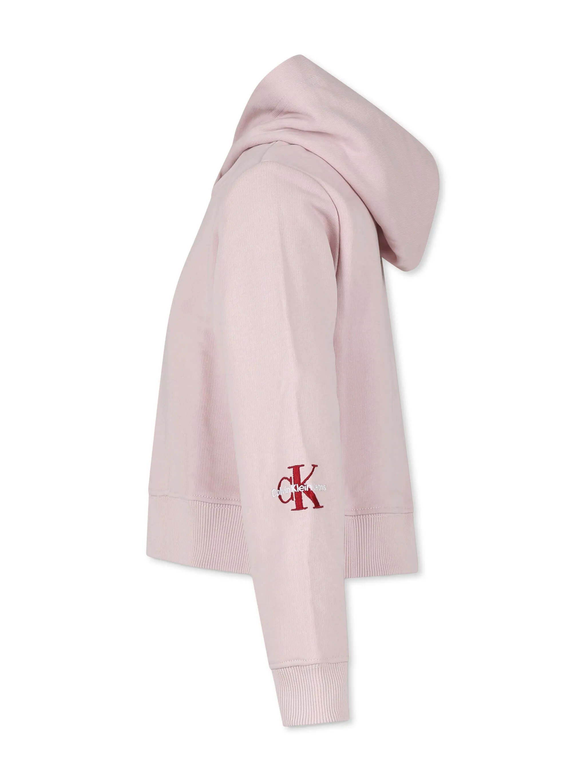 Худи с монограммой Calvin Klein Kids, розовый — фото 3