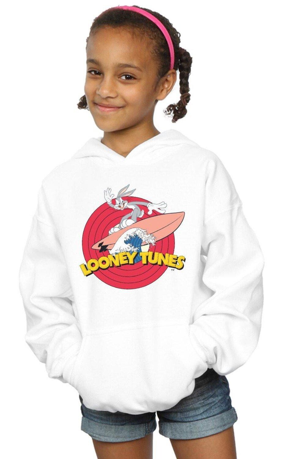 

Толстовка для серфинга Bugs Bunny Looney Tunes, белый
