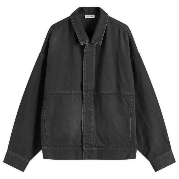 

Джинсовая куртка дальнобойщика Fear Of God, черный