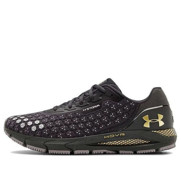 

Кроссовки hovr sonic 3 storm 'blackout gold luster' Under Armour, черный