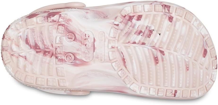 Детские сабо Crocs унисекс, классические, с мраморным рисунком, акварельным рисунком, размер K, мультиколор — фото 3