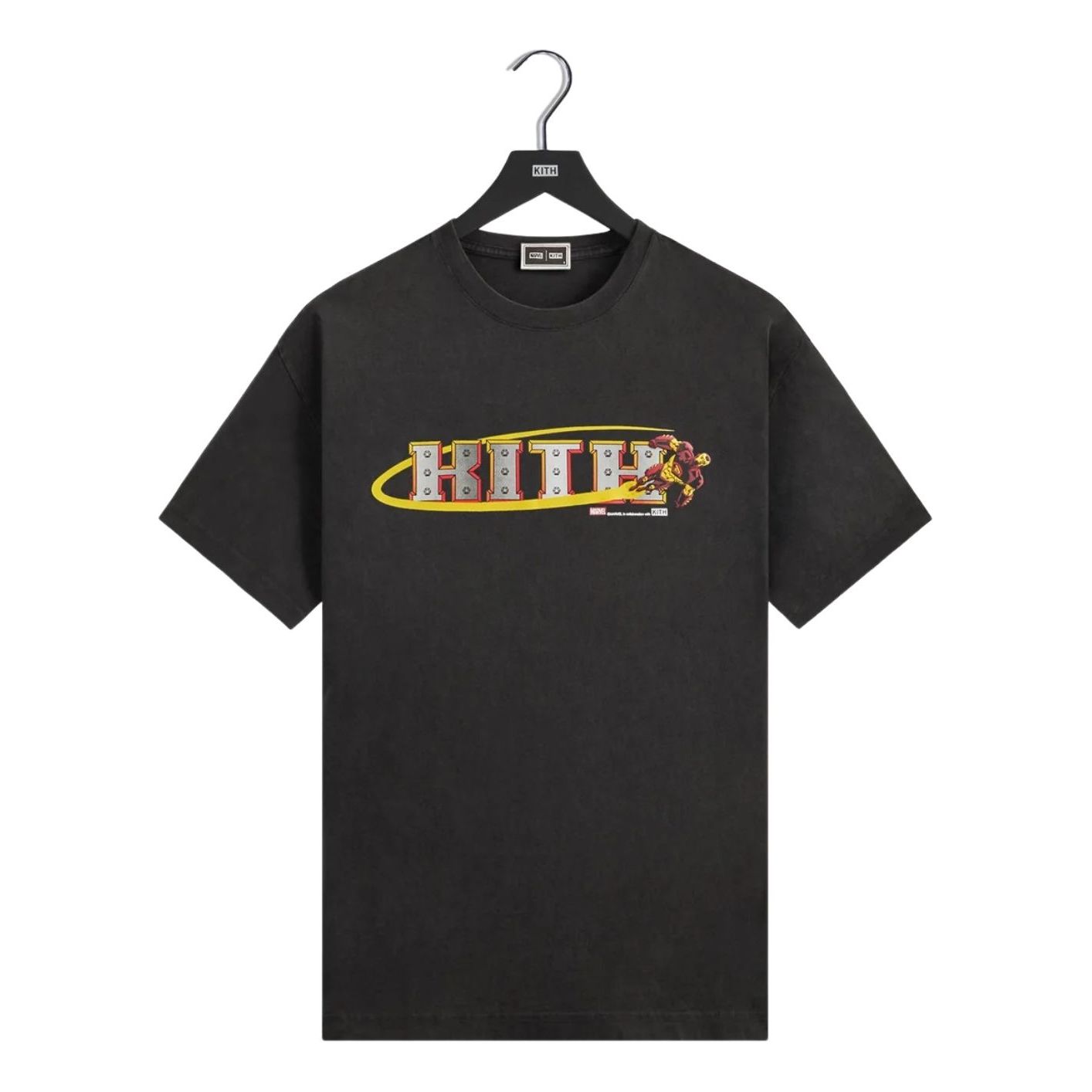 

Винтажная футболка KITH x Marvel Iron Man, цвет «черный»