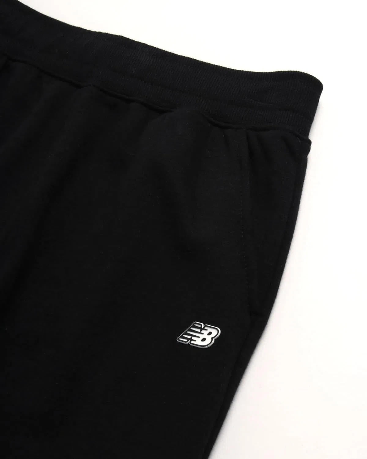 Детский спортивный костюм из флиса New Balance, 2 предмета, черный — фото 4
