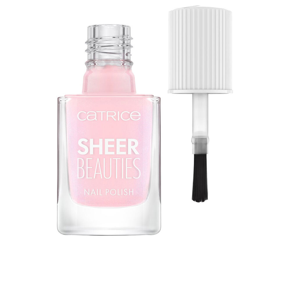 

Лак для ногтей Sheer beauties nail polish Catrice, 10,5 мл, 040-fluffy cotton candy