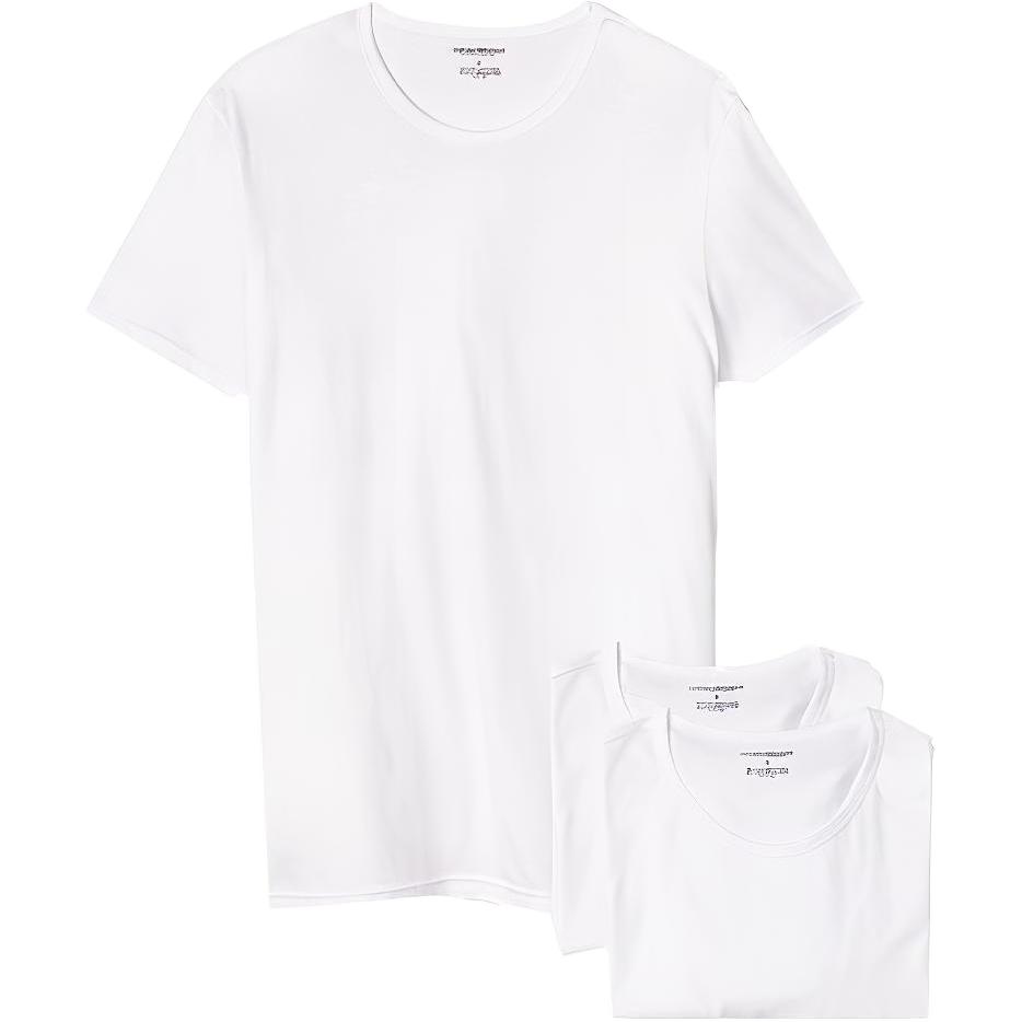 

Футболка мужская Emporio Armani комплект из 3 штук белый