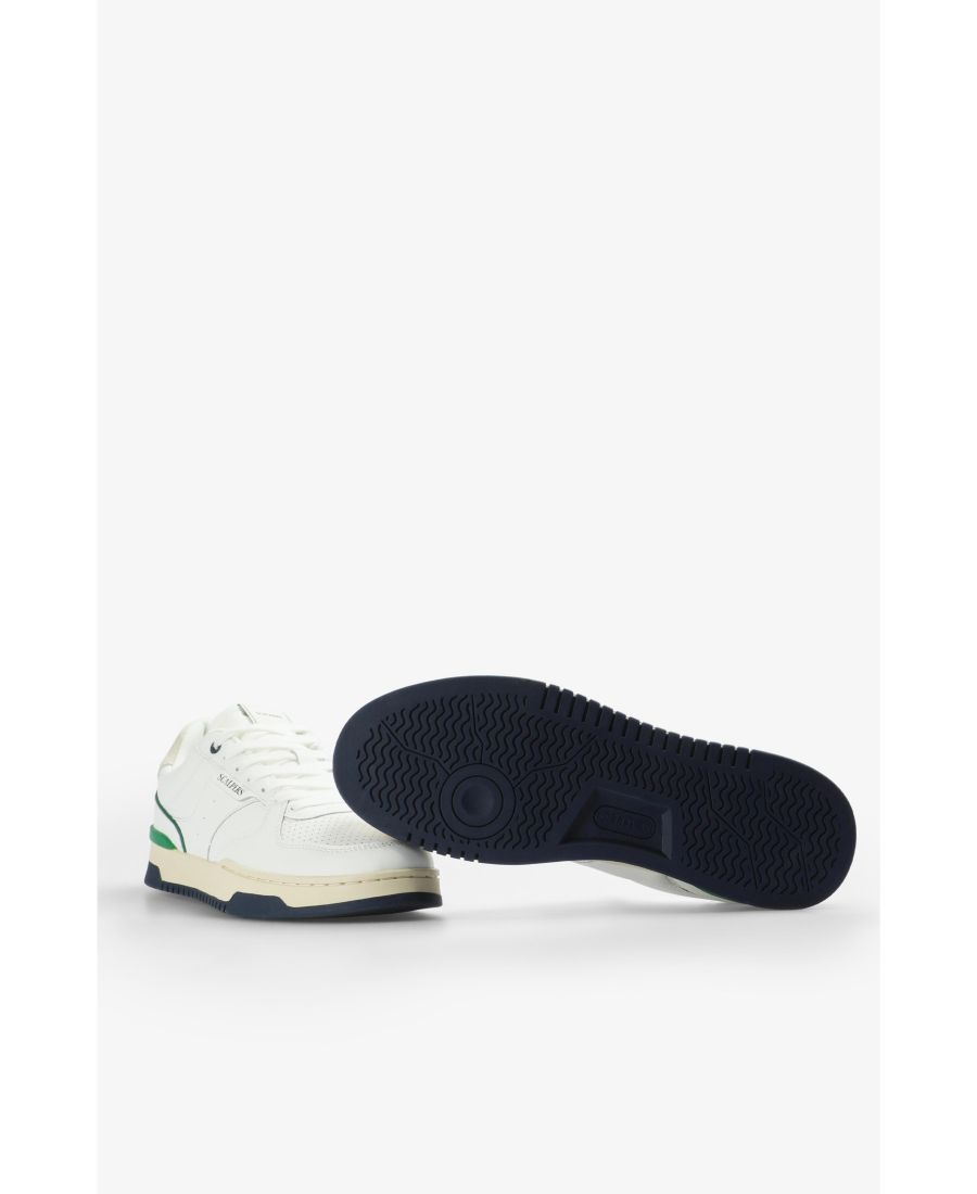 Мужские кроссовки Nualex Scalpers, Off white green — фото 3