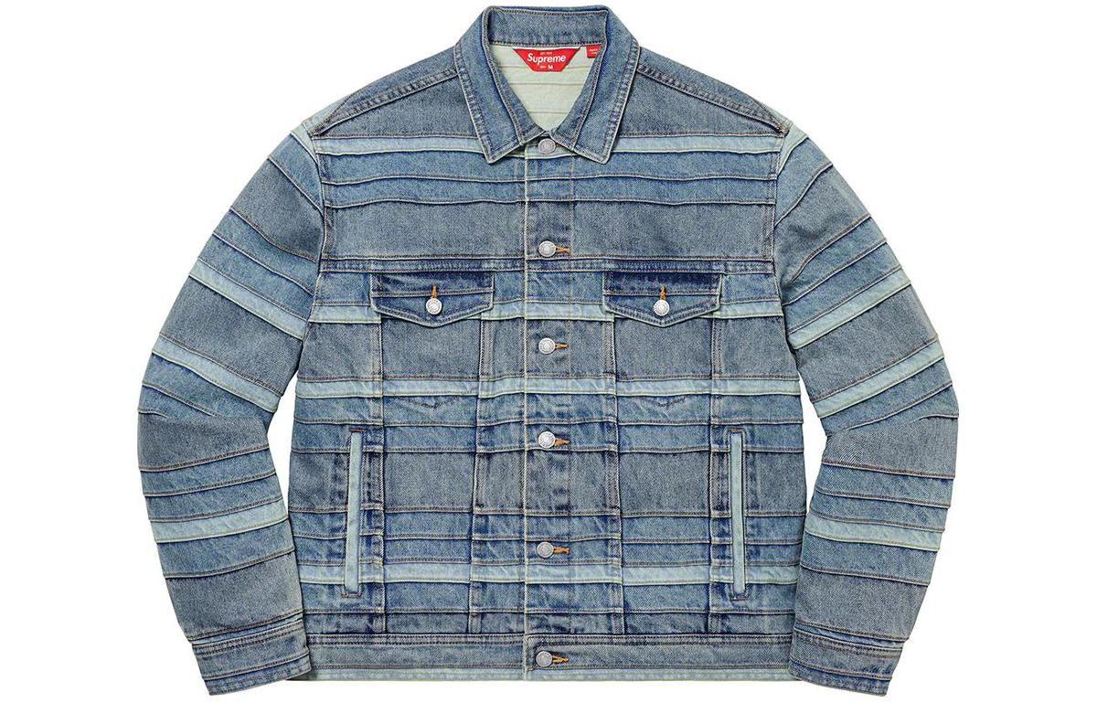 

Джинсовая куртка унисекс Supreme, синий