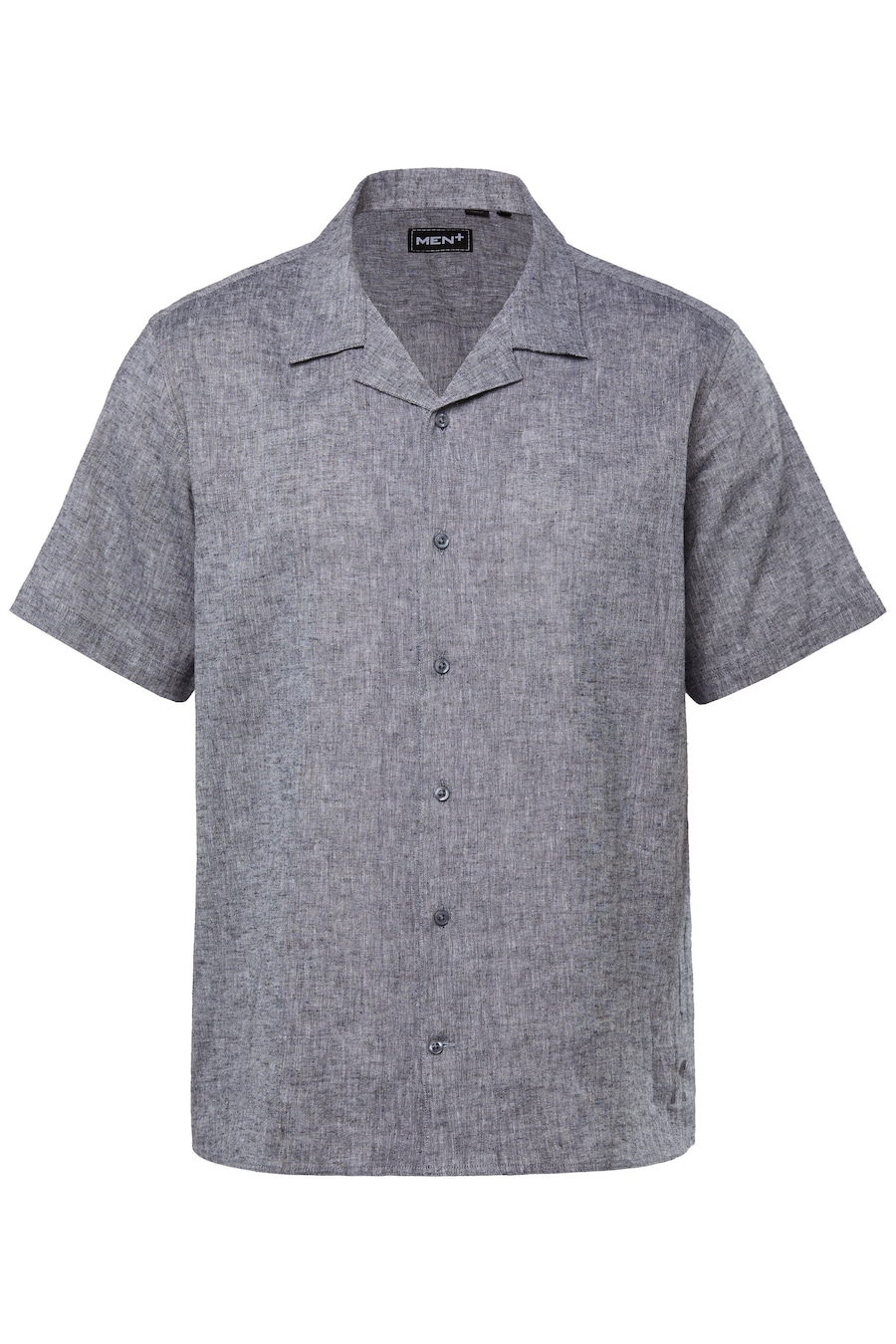 

Рубашка на пуговицах классического кроя Men Plus, темно-синий