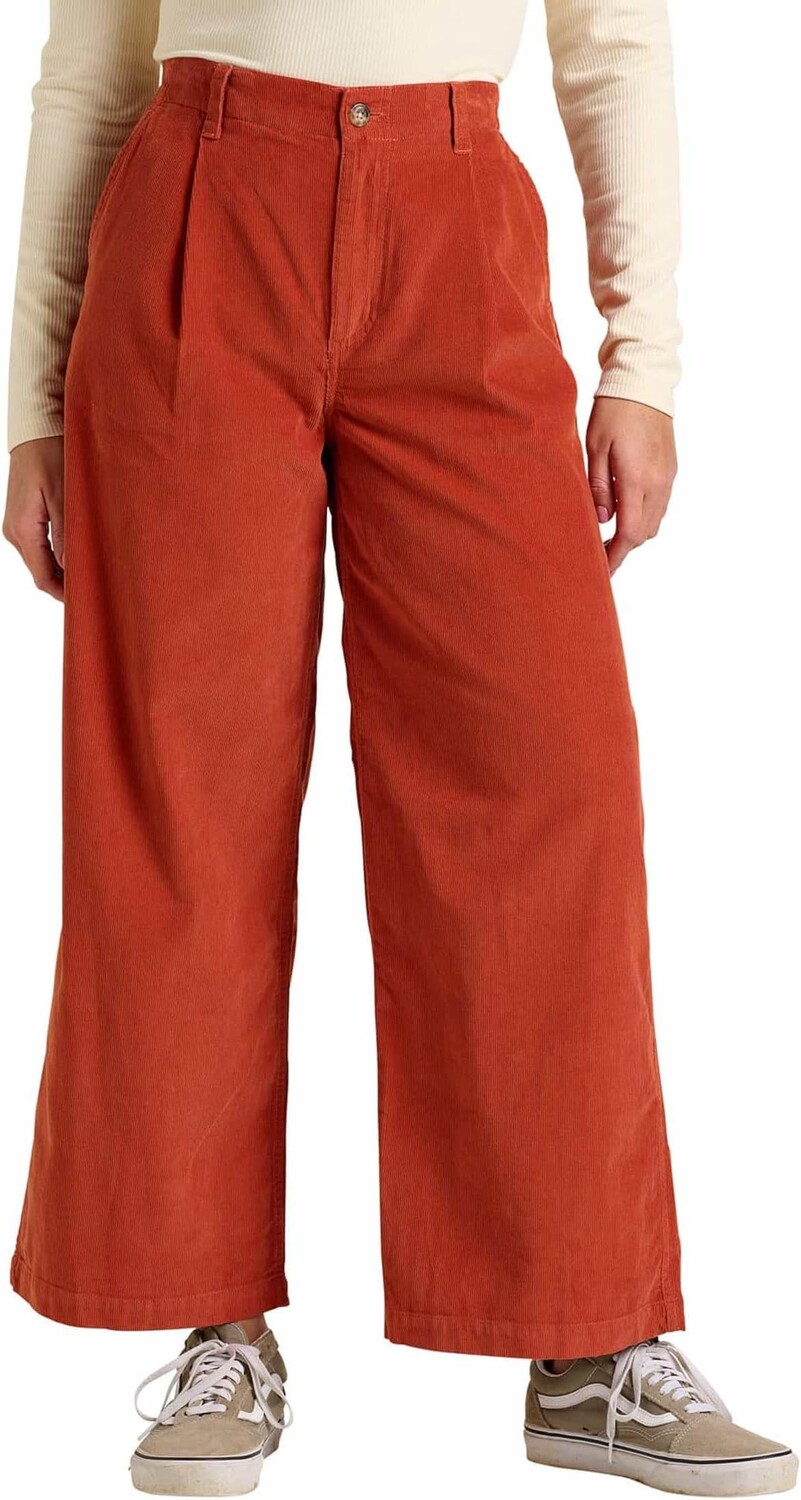 

Брюки Toad&Co Scouter Cord Pleated Pull-On Pants, цвет Cinnamon