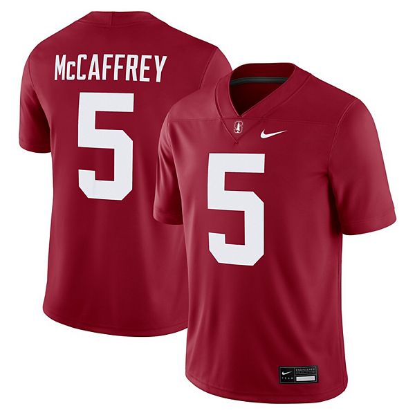 

Мужская игровая футболка Christian McCaffrey #5 Stanford Cardinal Nike