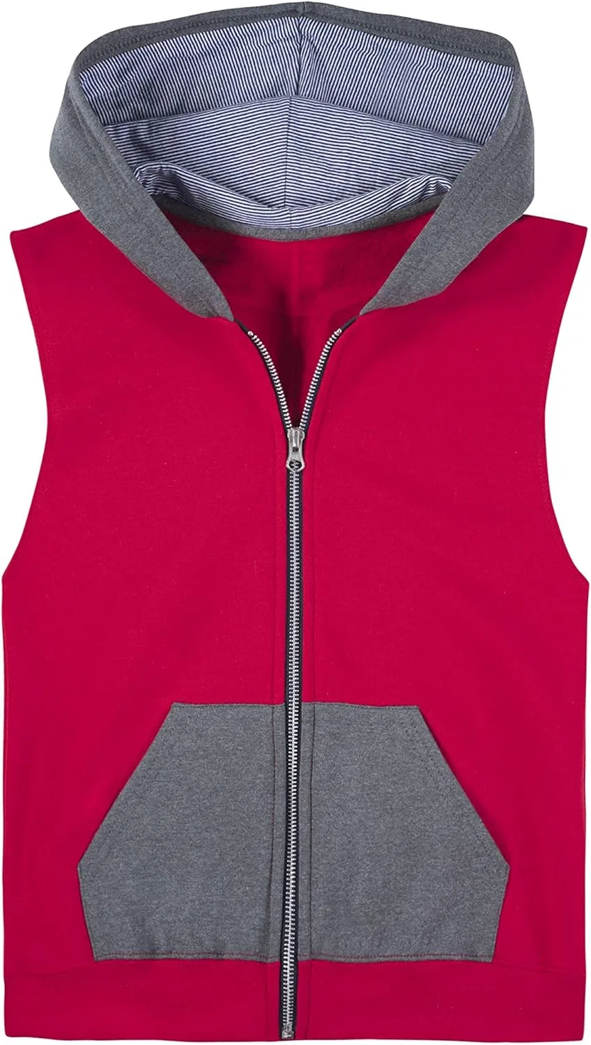 Спортивные штаны, толстовки и худи Fruit of the Loom для мальчиков, Vest - True Red
