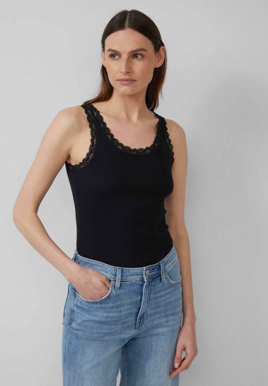 

Топ SLIM-FIT s.Oliver, черный