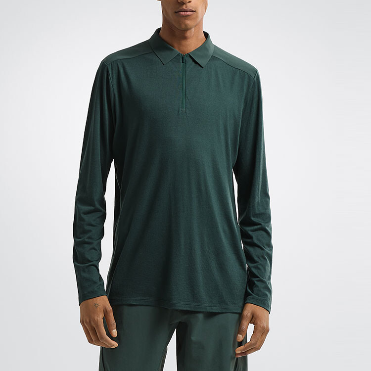 Рубашка поло VEILANCE FRAME для мужчин Arcteryx, цвет Deep Juniper — фото 4