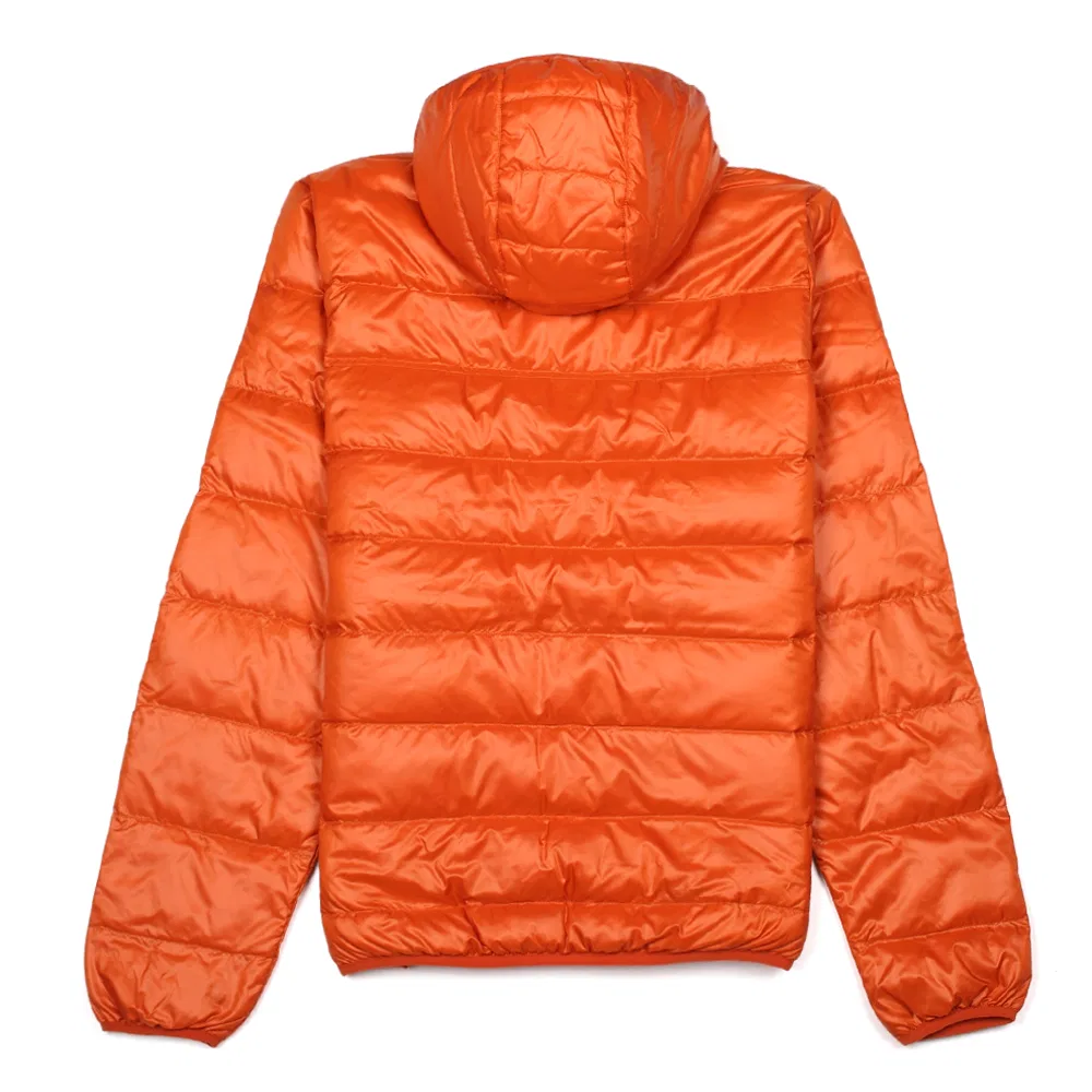 Куртка пуховая мужская оранжевая с капюшоном Moderate Nike, Orange — фото 3