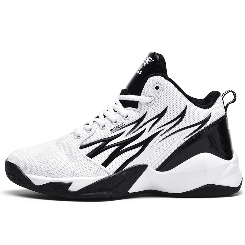 

Баскетбольные кроссовки Basketball Shoes Unisex Mid-Top Musnodo, черный