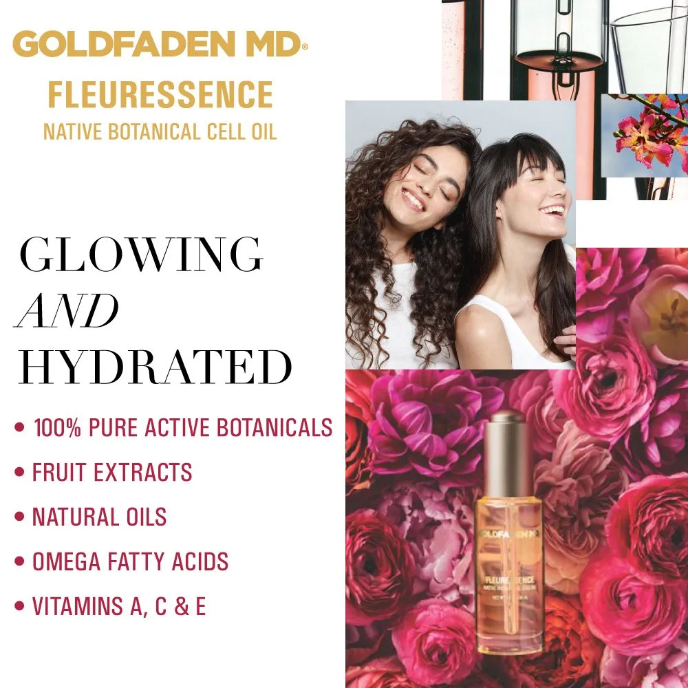 GOLDFADEN MD Fleuressence Native Botanical Cell Oil, 1 унция — фото 3