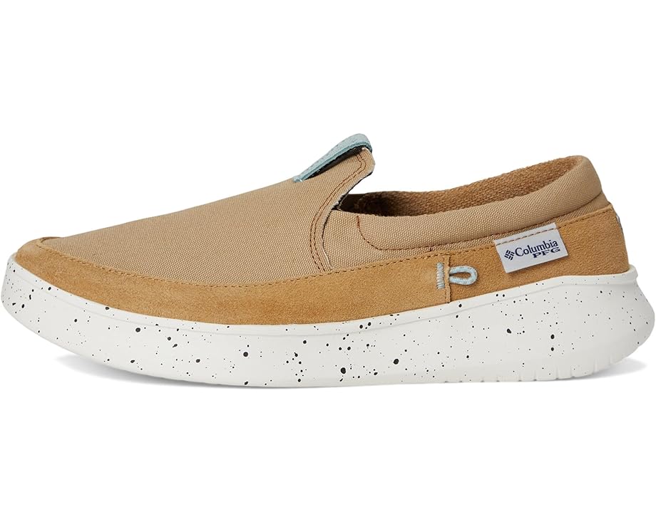 Мужские лодочные туфли Columbia Boatside PFG, Beach/Crushed Blue — фото 4