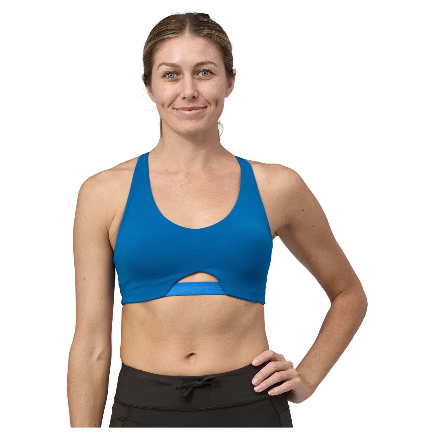 Спортивный бюстгальтер Patagonia Women's Maipo Low Impact Adjustable Bra, черный — фото 3