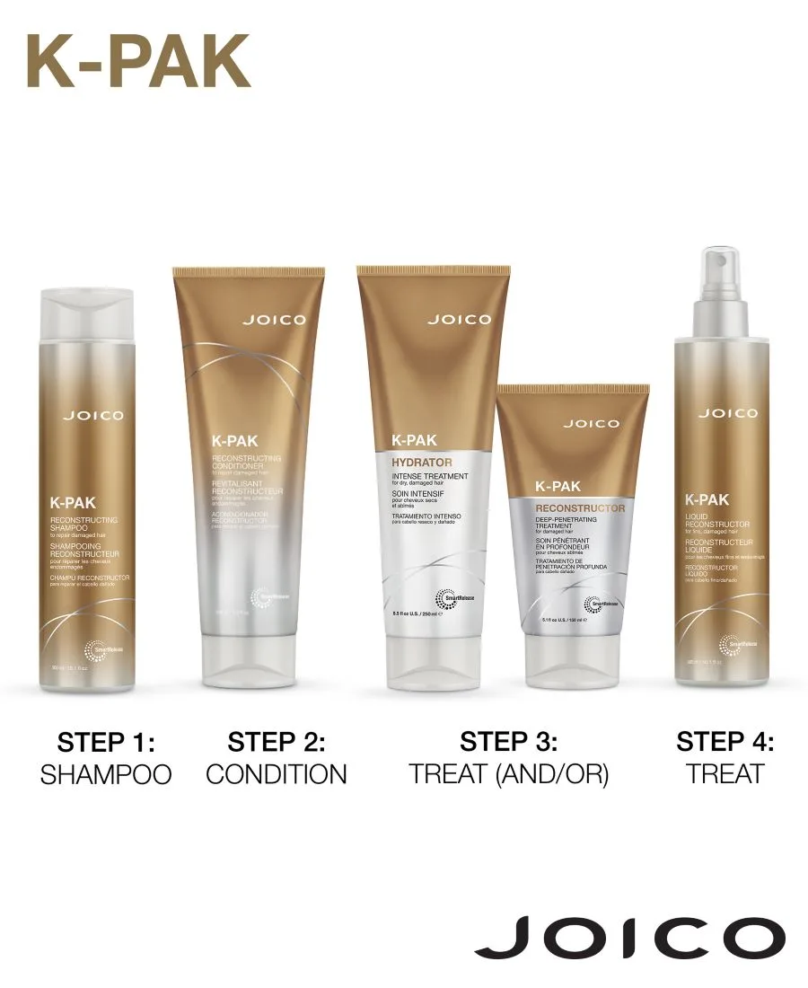 Joico K-PAK Reconstructor - средство для глубокого проникновения, 5,1 унции — фото 4