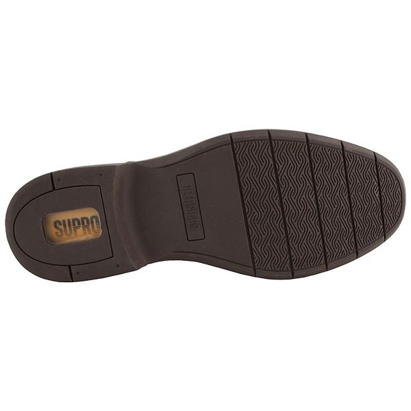 Мужские оксфорды Belmont supro comfort на шнурках Deer Stags, Dark Brown — фото 4