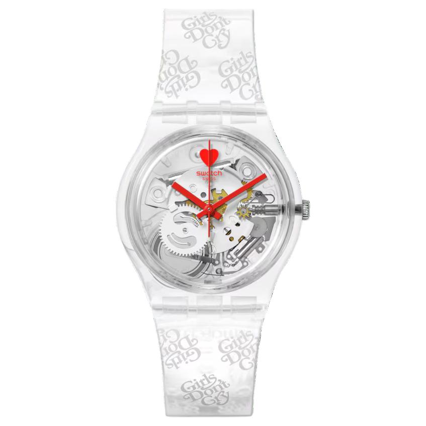 

Унисекс скелетон часы 34 мм SO28Z129 SWATCH
