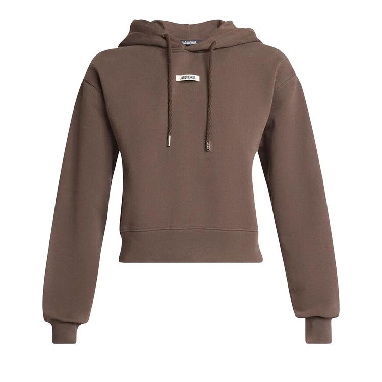 

Худи Jacquemus Gros Grain Le Hoodie, Dark Brown
