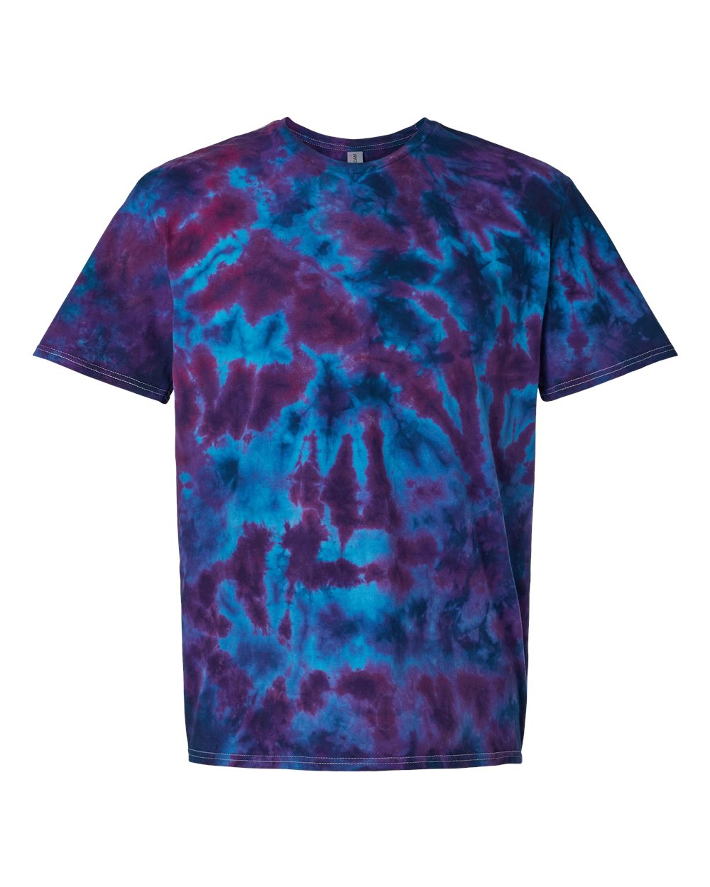 

Футболка LaMer Over-Dyed Crinkle Tie-Dyed Dyenomite, цвет baltic