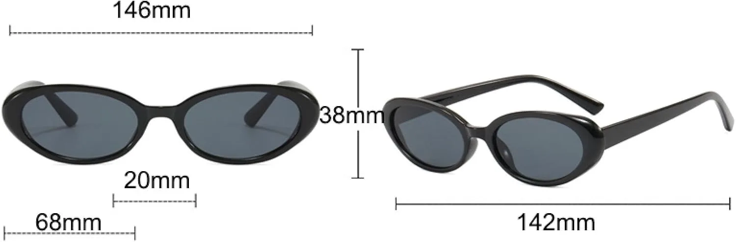 

Овальные солнцезащитные очки в маленькой оправе для женщин и мужчин, модные, разноцветные, с градиентной защитой от УФ-излучения UV400 VVTWSSW, Flower-grayyellow