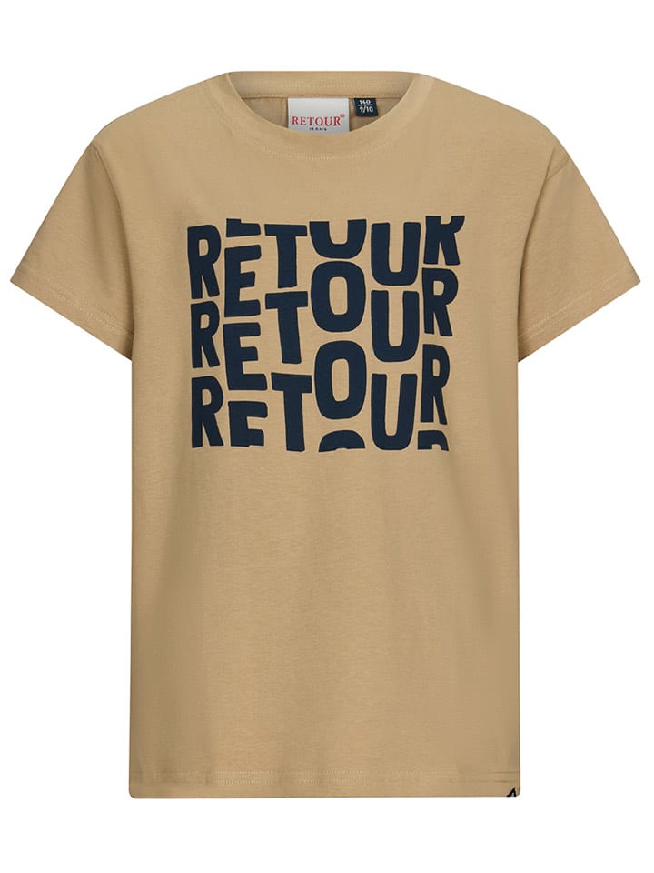 

Футболка Retour, бежевый