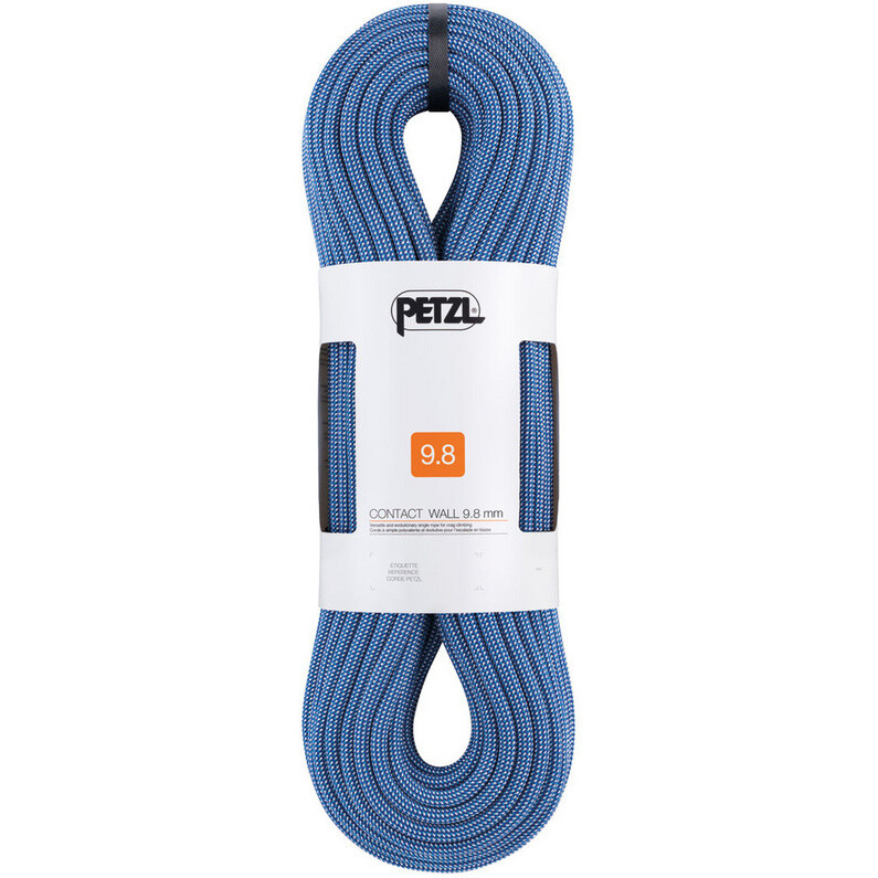 

Контактная стена 98 альпинистская веревка Petzl, синий