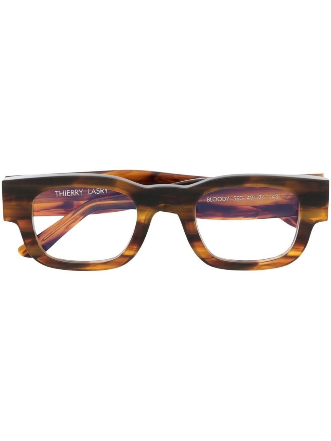 

Thierry Lasry Bloody optical glasses, коричневый