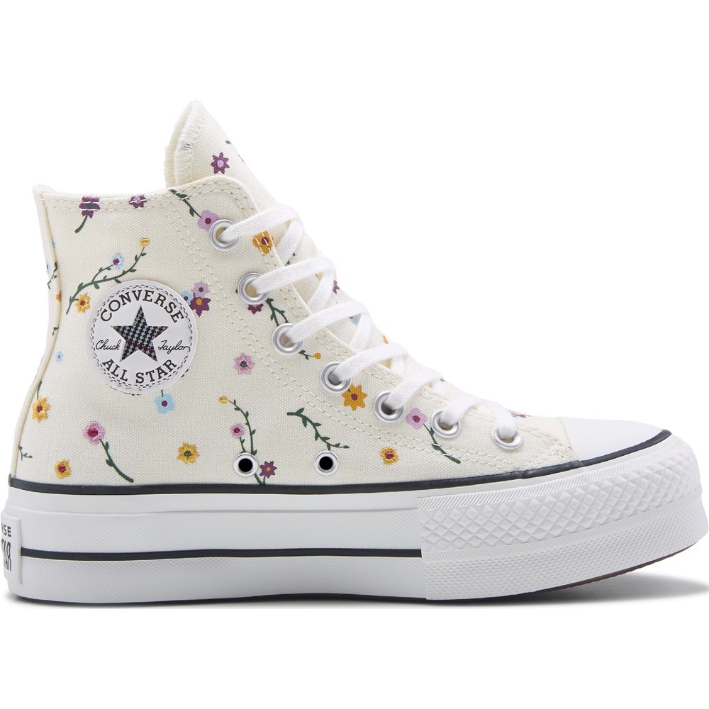 Кроссовки Chuck Taylor All Star на платформе с высоким подъемом Converse, мультиколор — фото 2