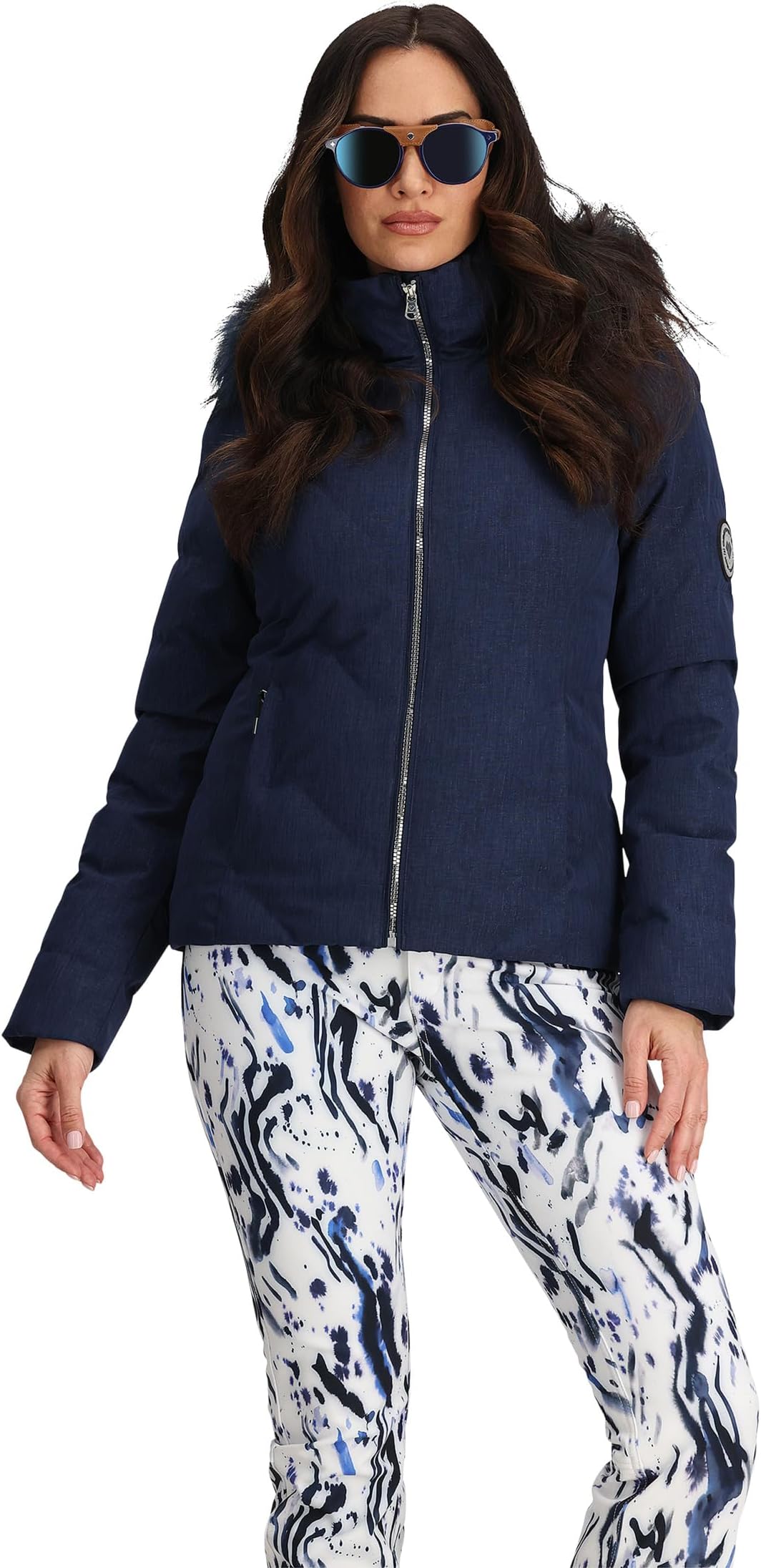 

Куртка Obermeyer Bombshell Luxe Jacket, цвет Midnight Navy